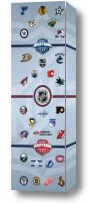 Картина Хоккей эмблемы